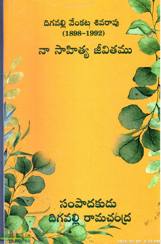Digavalli Venkata Shivarao Na Sahitya Jeevithamu